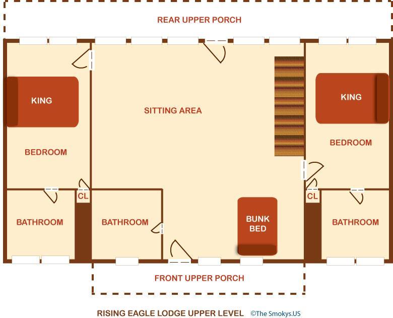 Rising Eagle Lodge - Eight Bedroom 비둘기 포지 외부 사진
